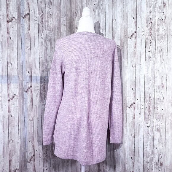 Women's Old Navy Long Sleeve Maternity Sweater | Pink | Crew Neck | Medium - Picture 4 of 12